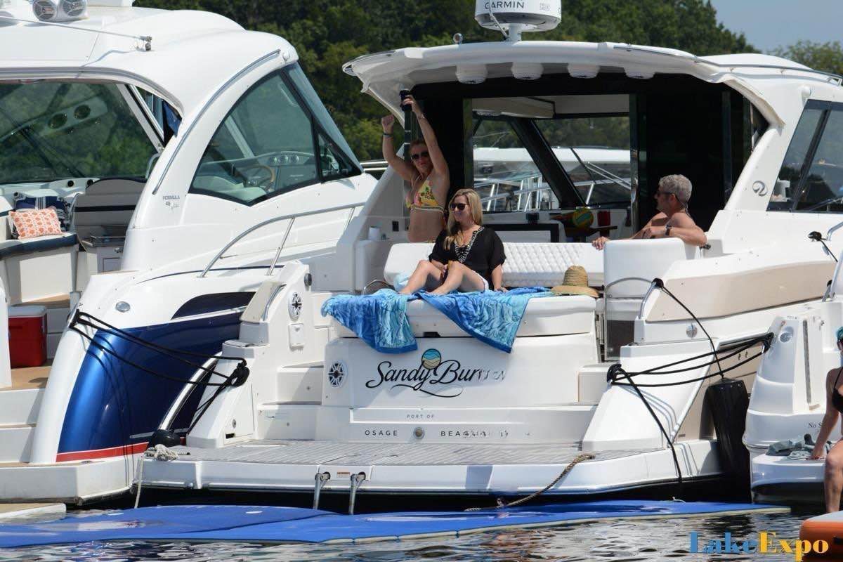 Luxury boat charter experience on Lake of the Ozarks MO