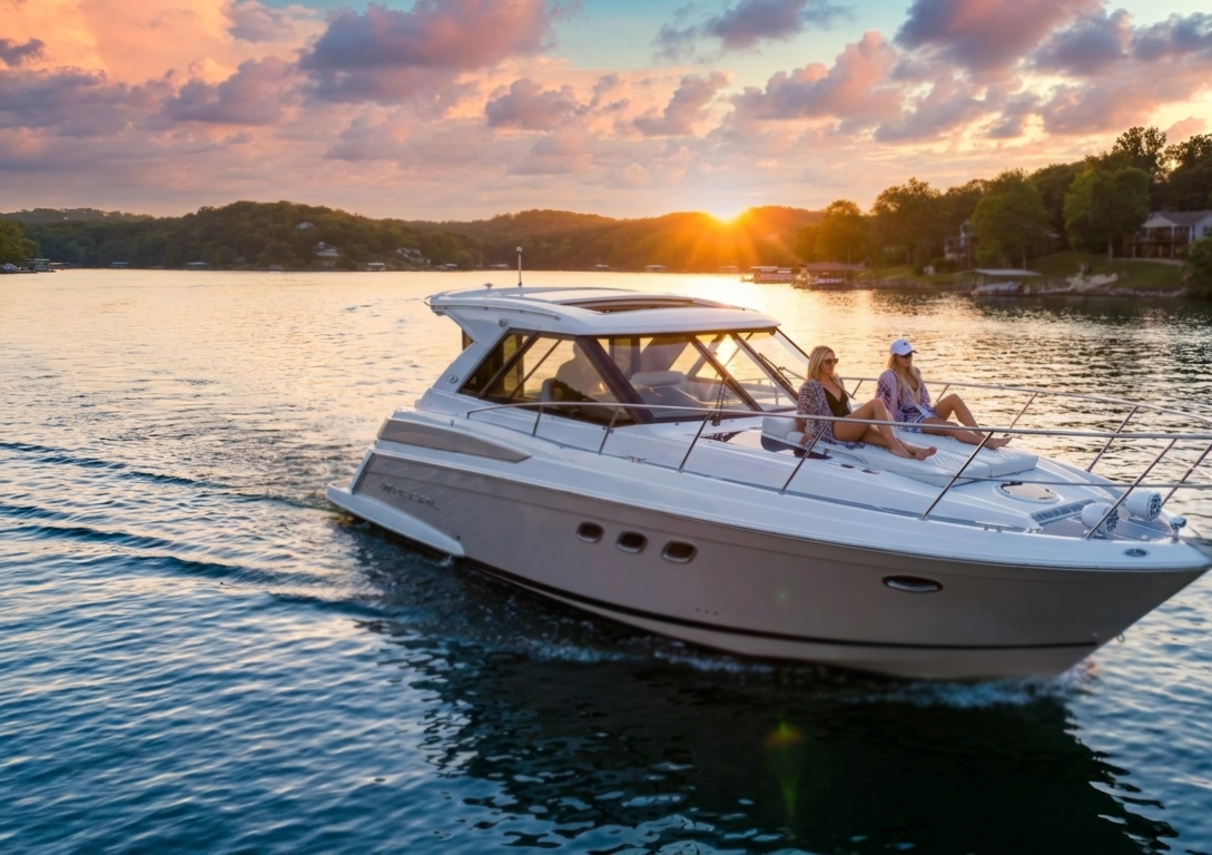 Weekend private boat charter Lake of the Ozarks - Sandman Charters